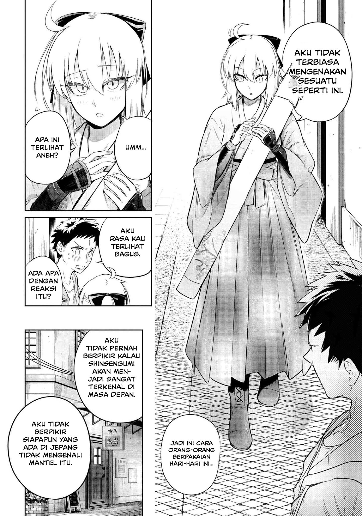 Teito Seihai Kitan: Fate/type Redline Chapter 3.3 - halaman 8