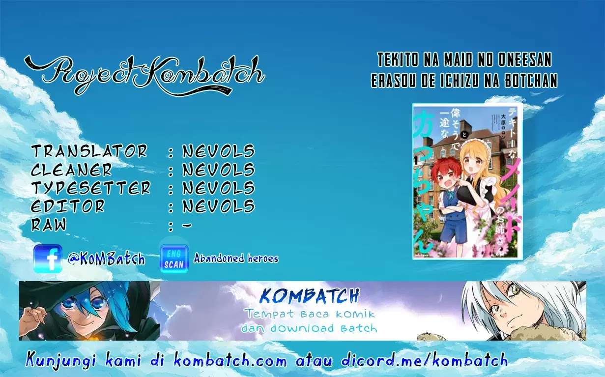 Tekito na Maid no Oneesan Chapter 3 - halaman 1