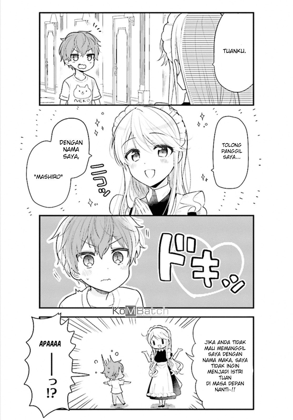 Tekitou na Maid no Oneesan to Erasou de Ichizu na Bocchan Chapter 1 - halaman 8