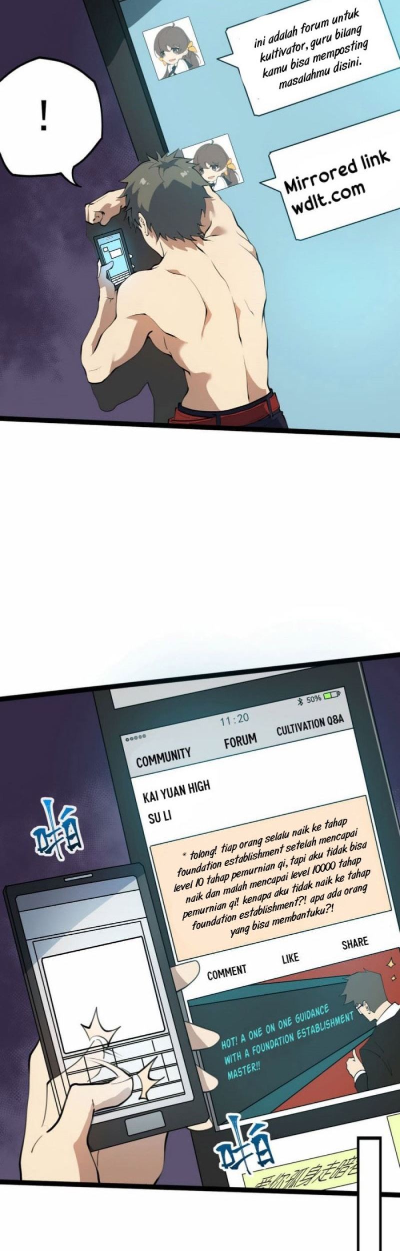 Ten Thousand Layers Of Qi Refining Chapter 1 - halaman 44