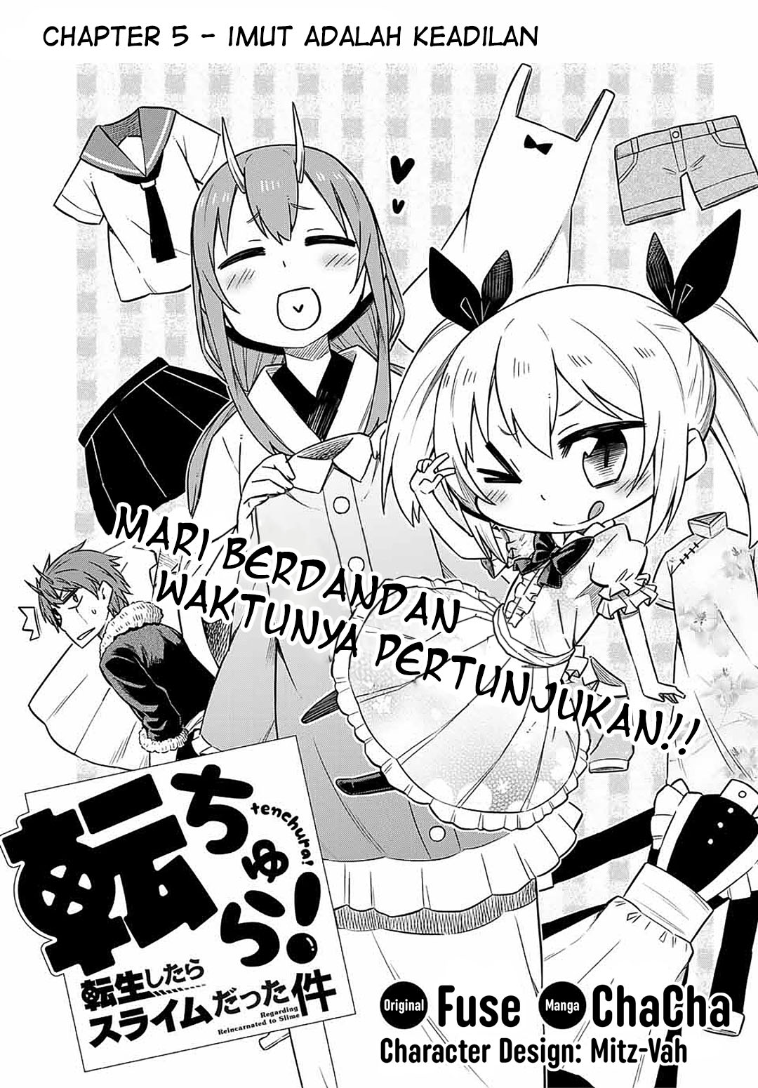 Tenchura! Tensei shitara Slime Datta Ken Chapter 5 - halaman 4
