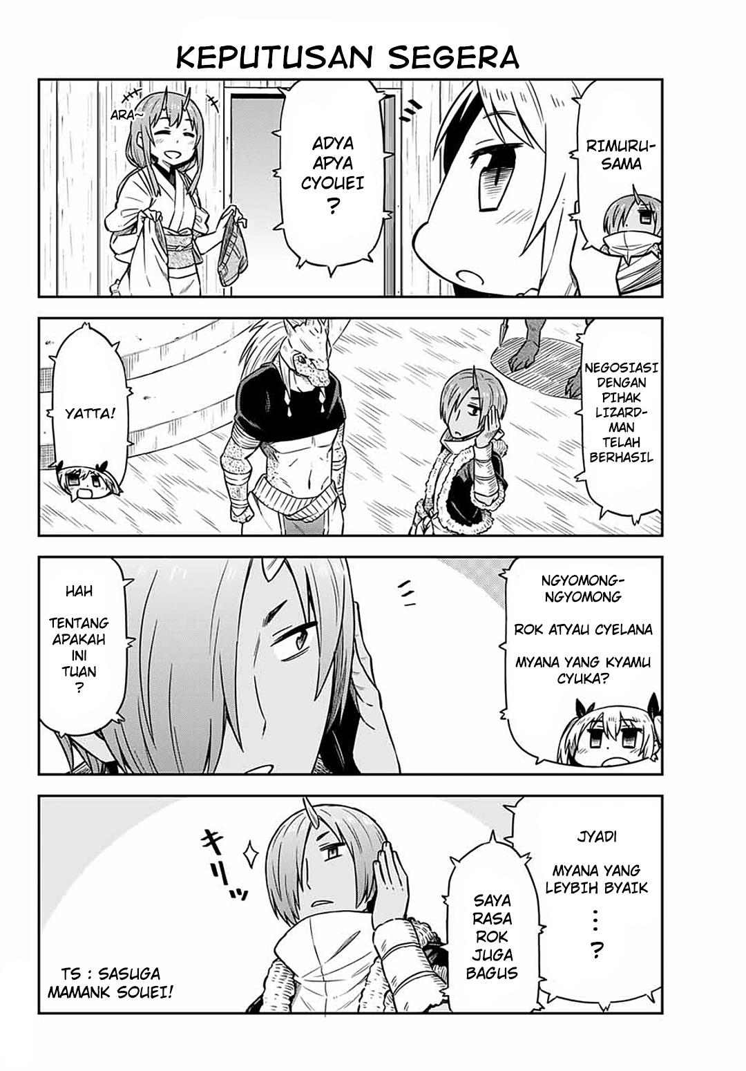 Tenchura! Tensei shitara Slime Datta Ken Chapter 5 - halaman 5