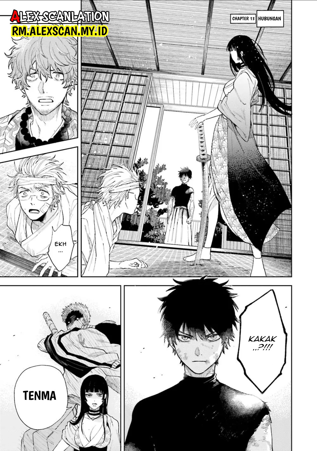 Tengubarai no Sankyoudai Chapter 13 - halaman 3