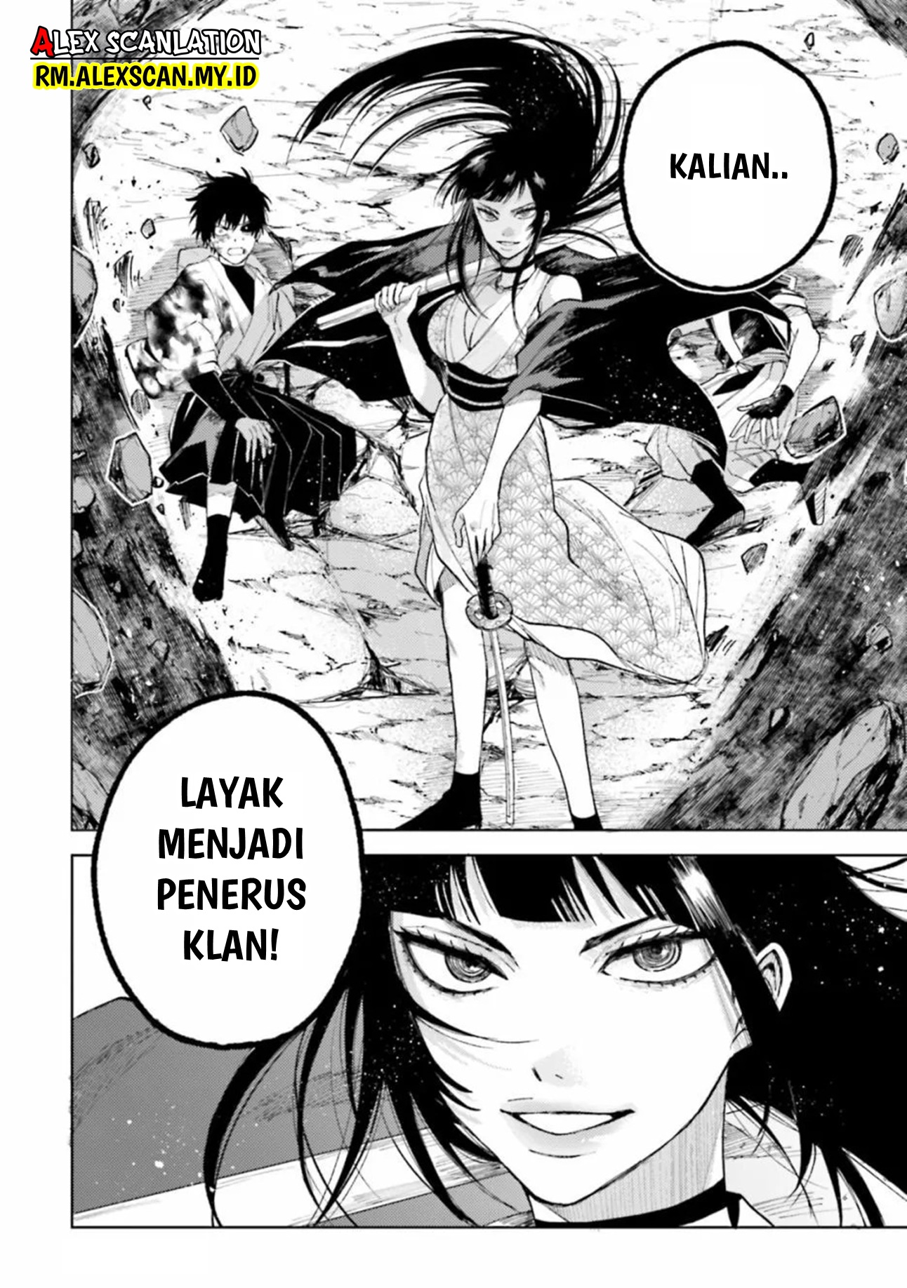 Tengubarai no Sankyoudai Chapter 21 - halaman 22