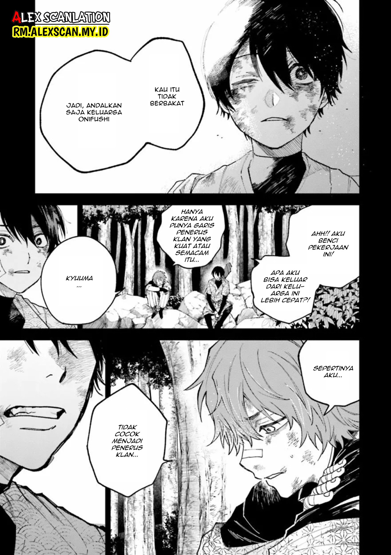 Tengubarai no Sankyoudai Chapter 28 - halaman 7