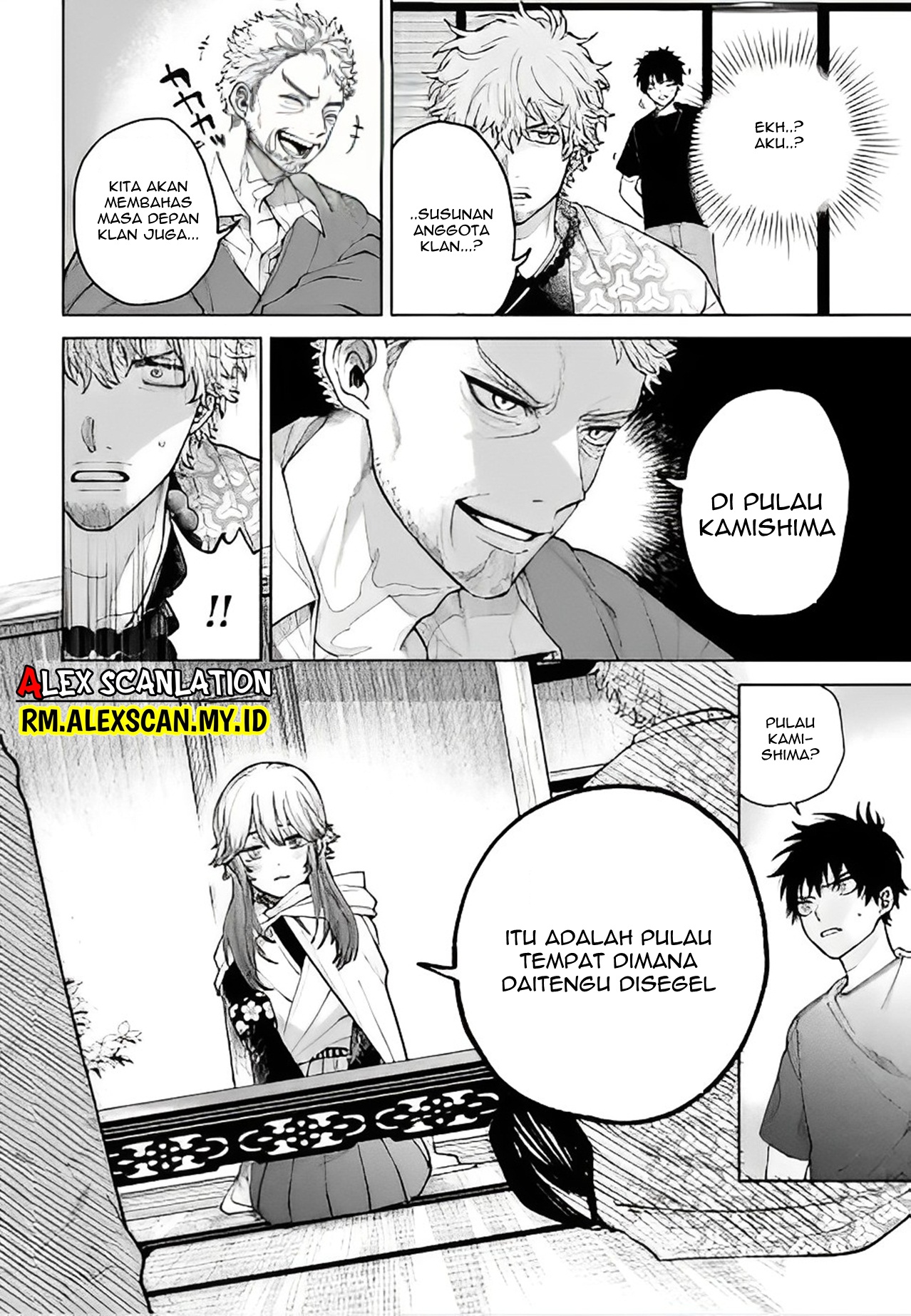 Tengubarai no Sankyoudai Chapter 34 - halaman 10