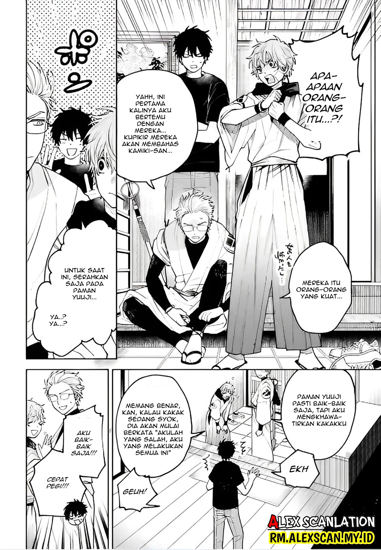 Tengubarai no Sankyoudai Chapter 34 - halaman 8
