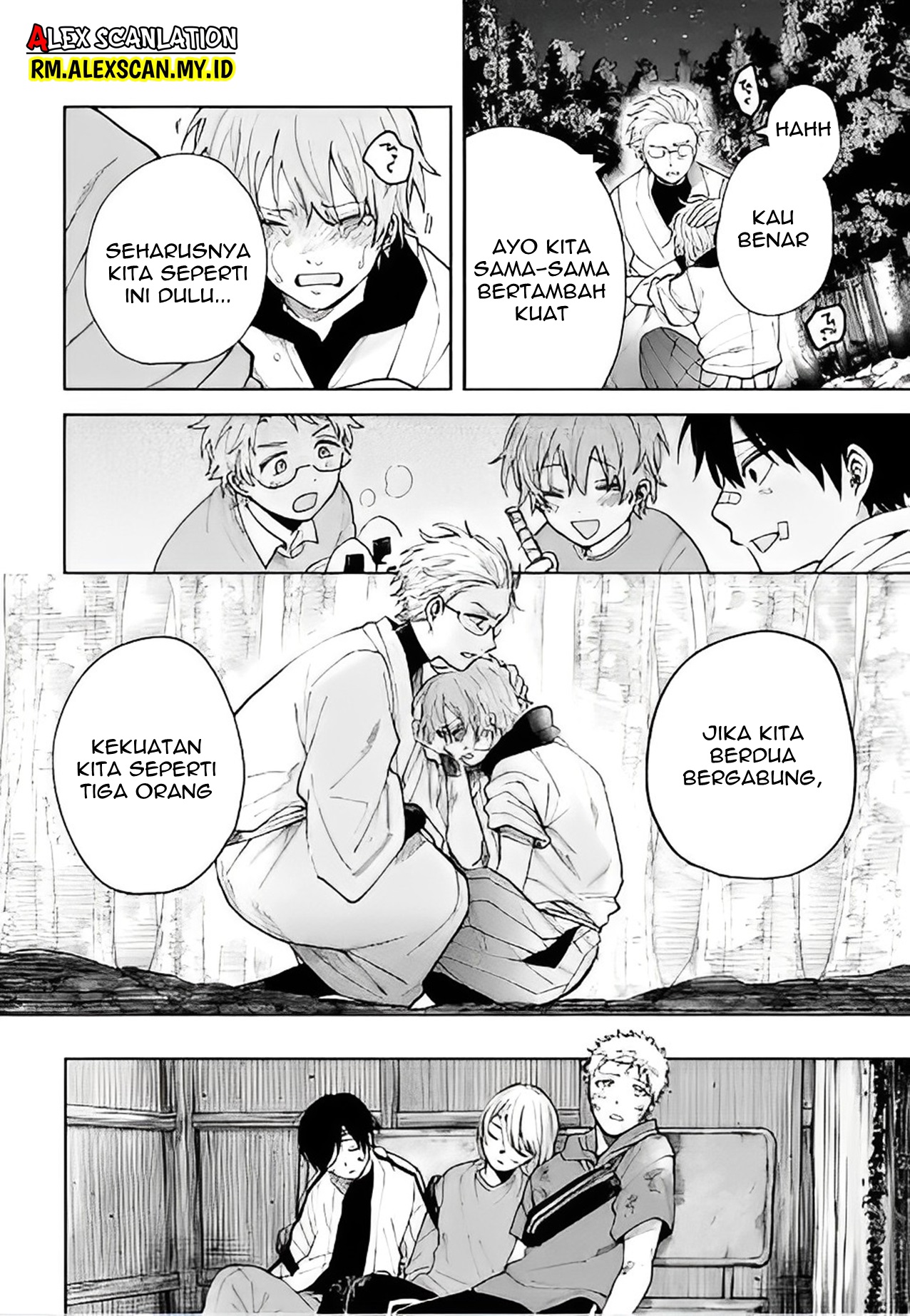 Tengubarai no Sankyoudai Chapter 35 - halaman 18