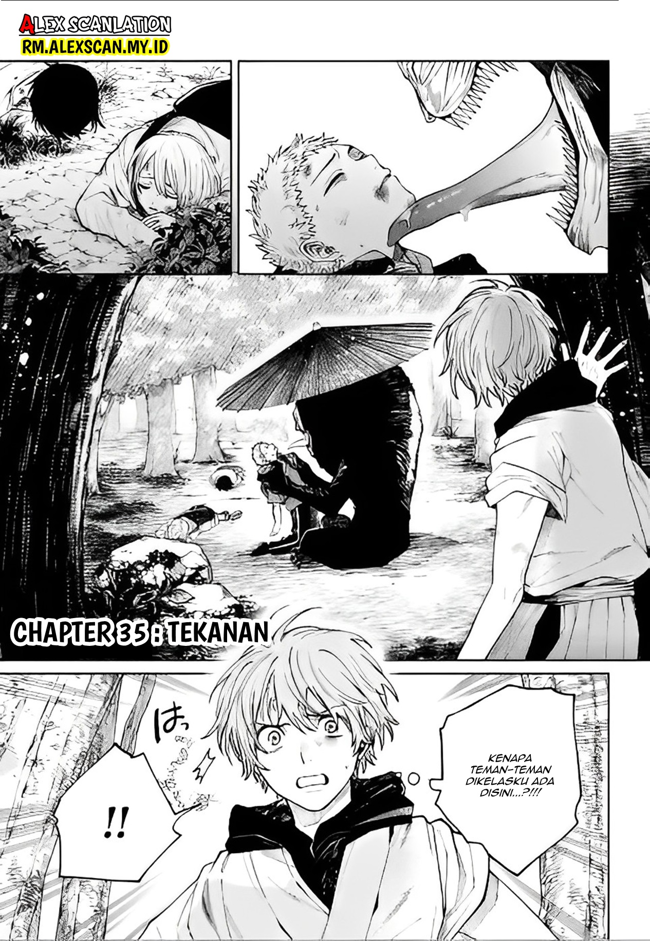 Tengubarai no Sankyoudai Chapter 35 - halaman 3
