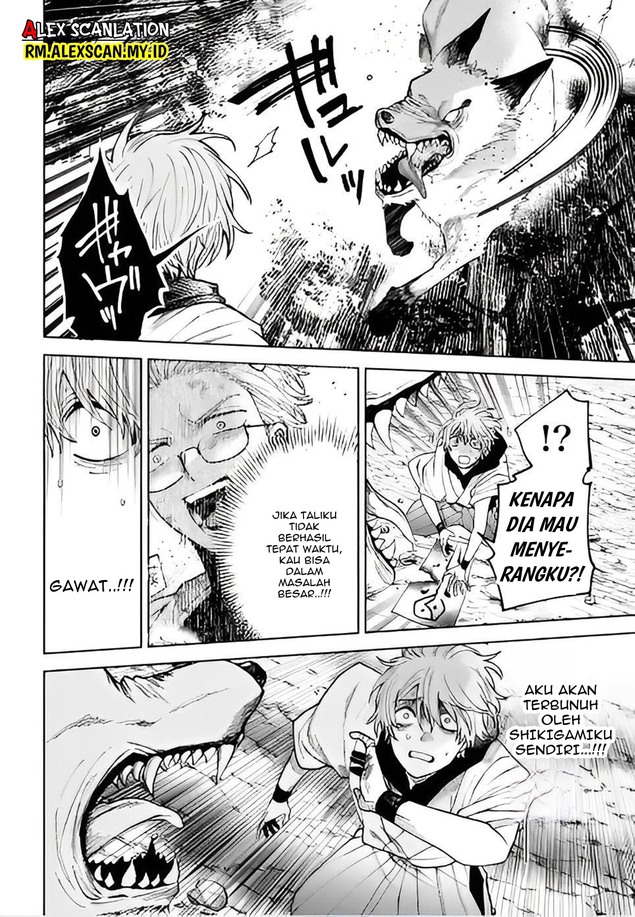 Tengubarai no Sankyoudai Chapter 35 - halaman 8