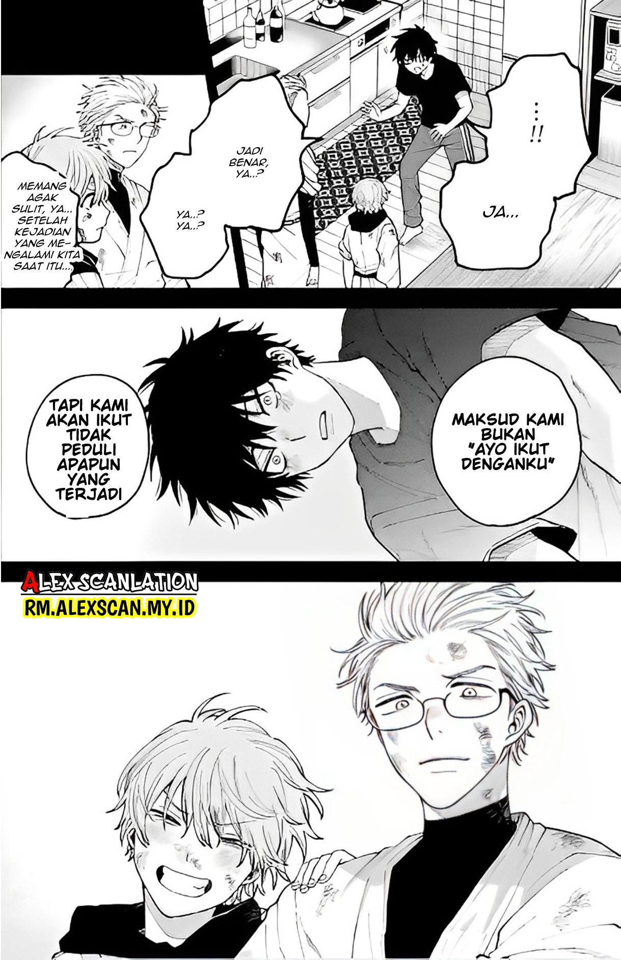 Tengubarai no Sankyoudai Chapter 36 - halaman 16