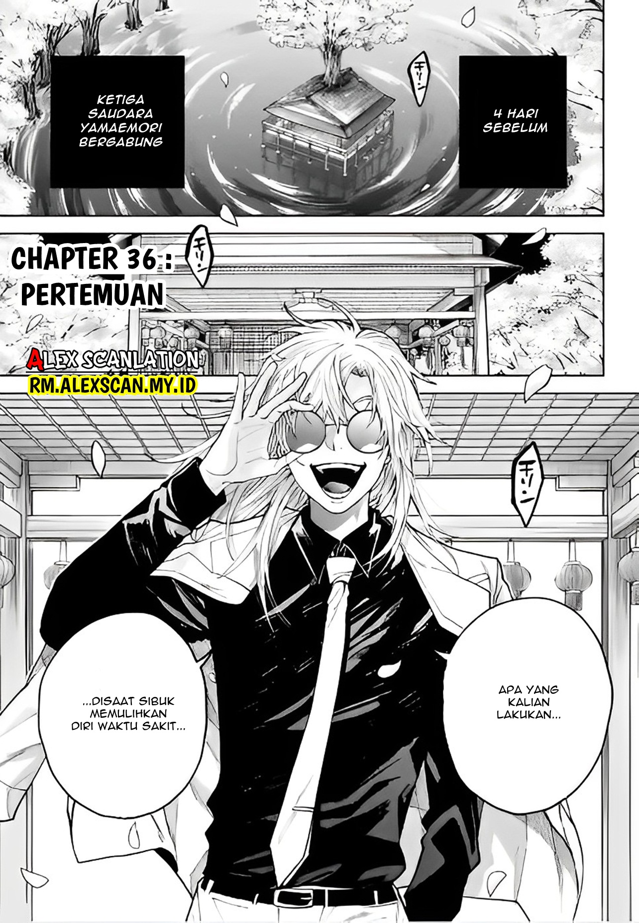 Tengubarai no Sankyoudai Chapter 36 - halaman 3
