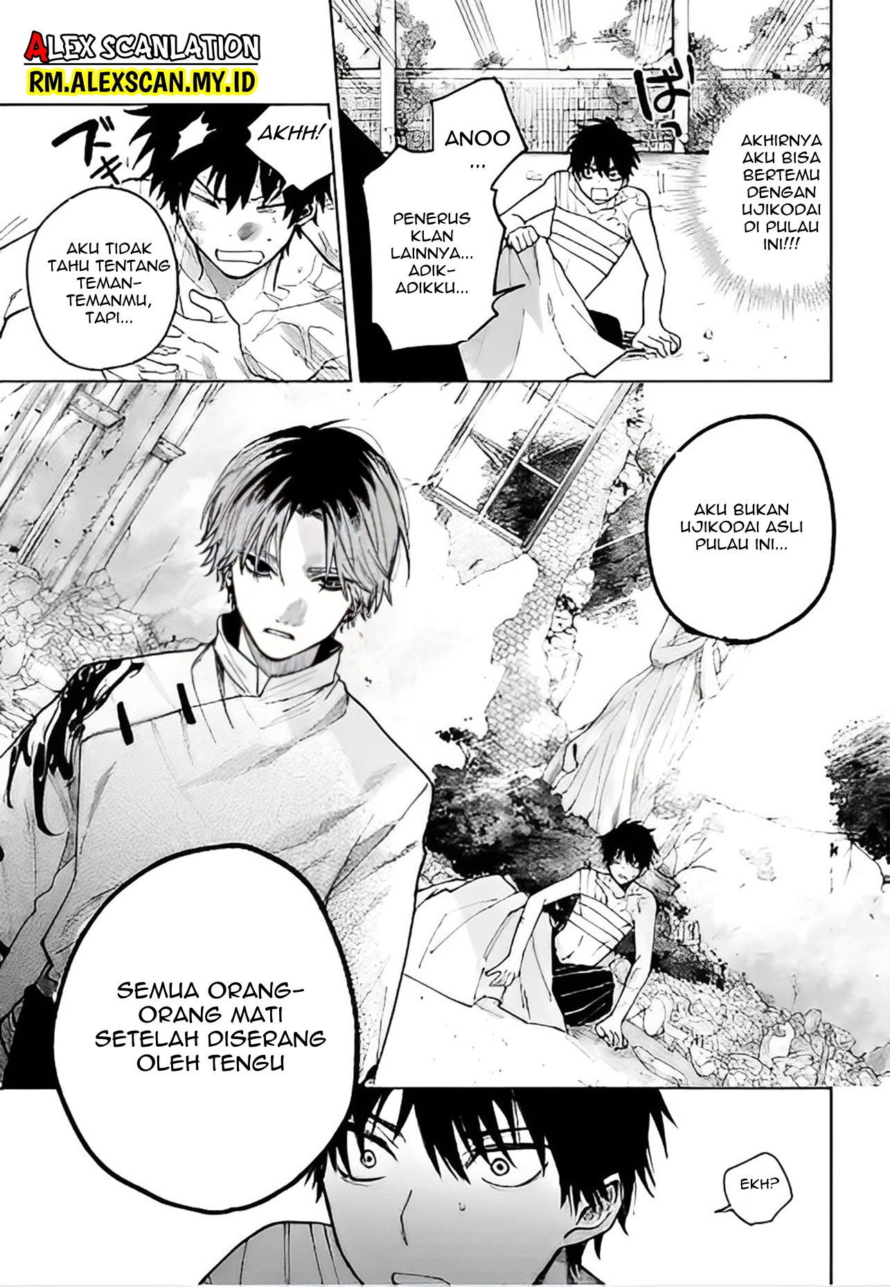 Tengubarai no Sankyoudai Chapter 38 - halaman 19