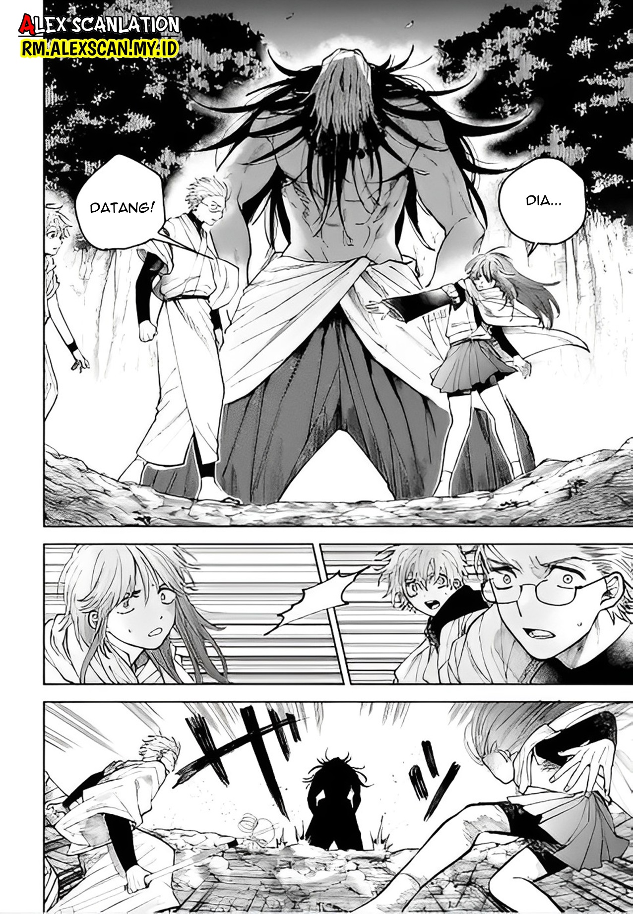 Tengubarai no Sankyoudai Chapter 42 - halaman 8