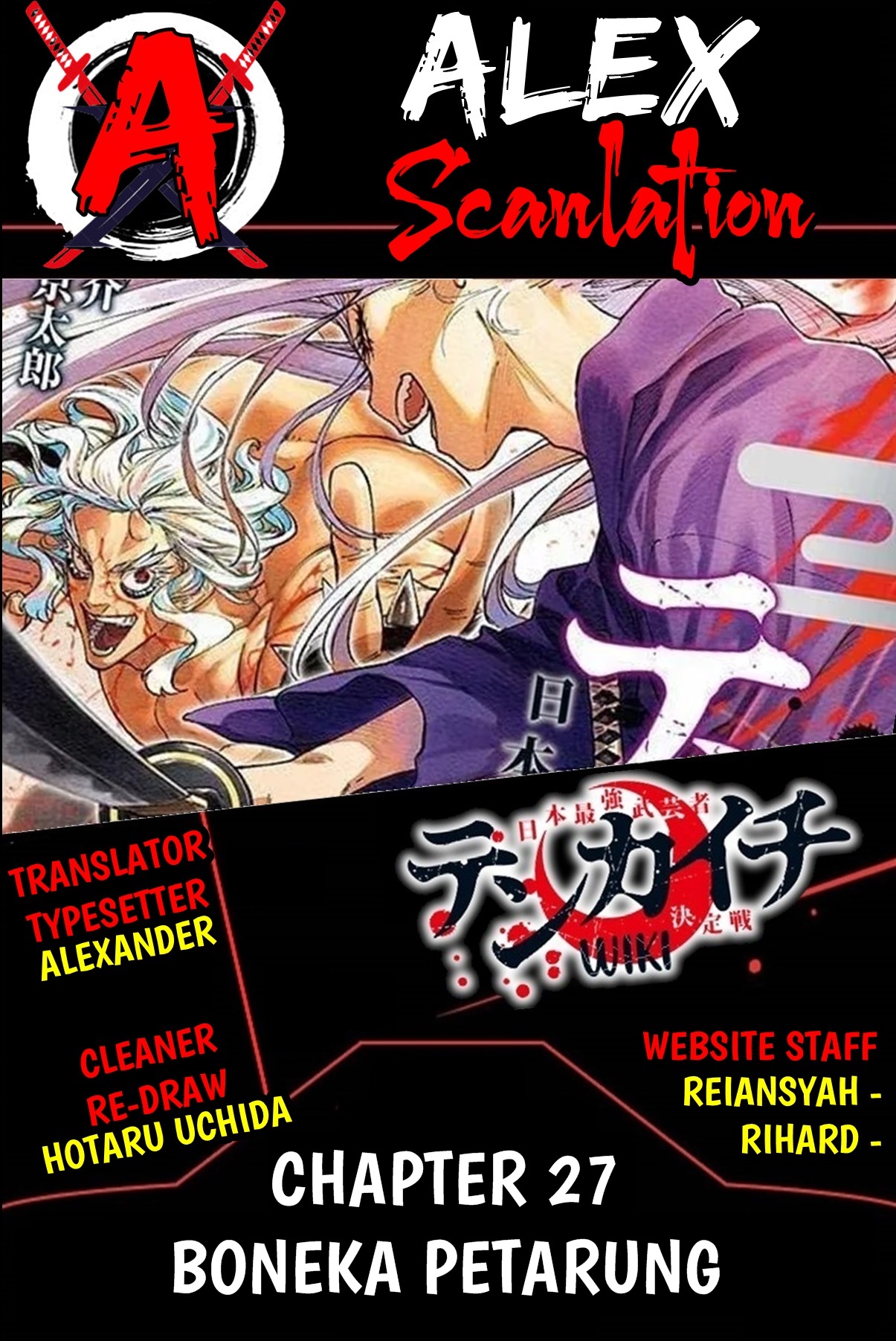 Tenkaichi: Nihon Saikyou Bugeisha Ketteisen Chapter 27 - halaman 1