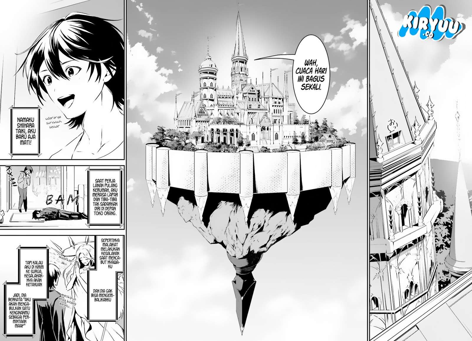 Tenkuu no Shiro o Moratta no de Isekai de Tanoshiku Asobitai Chapter 1 - halaman 6