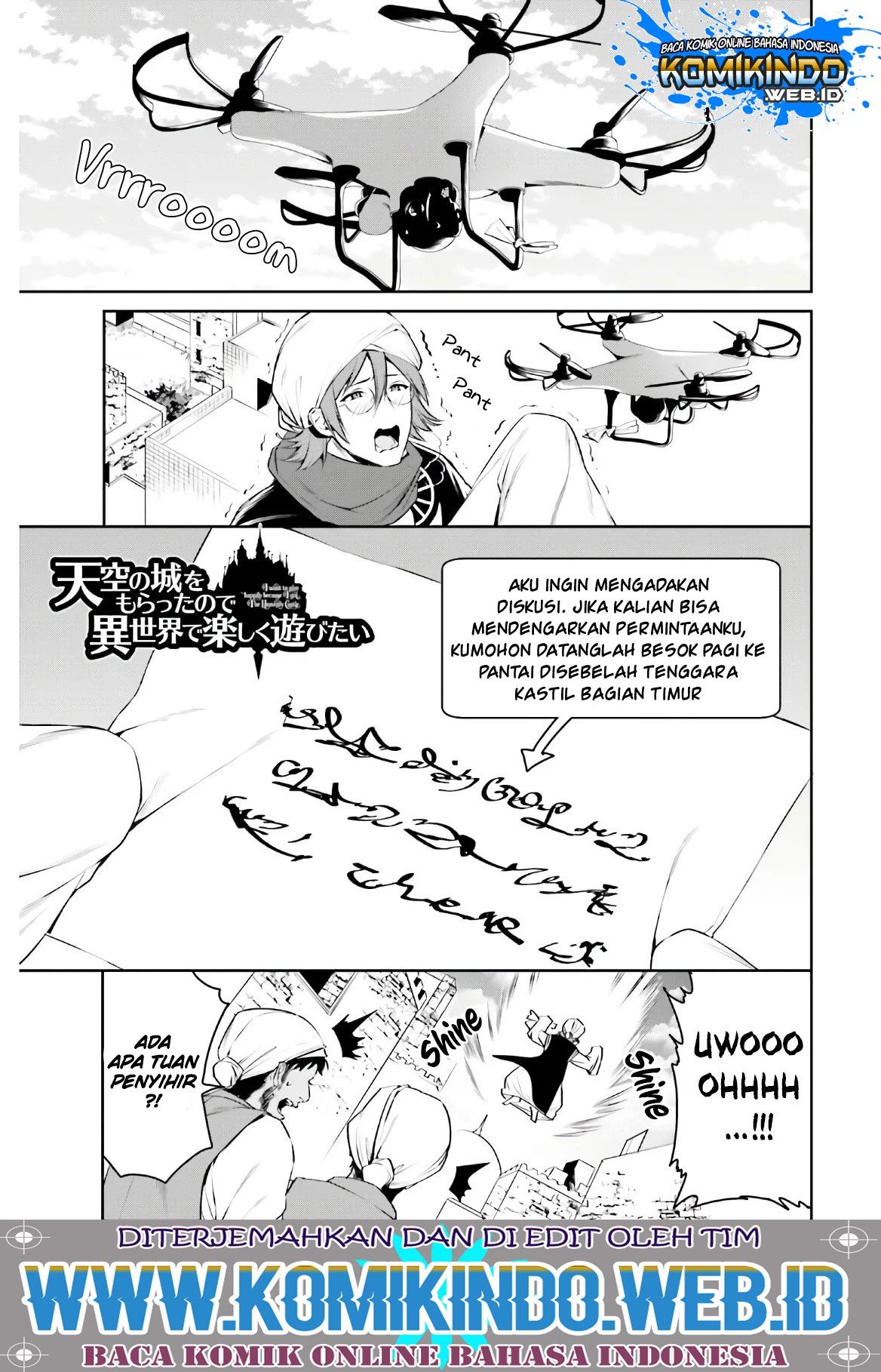 Tenkuu no Shiro o Moratta no de Isekai de Tanoshiku Asobitai Chapter 13 - halaman 2