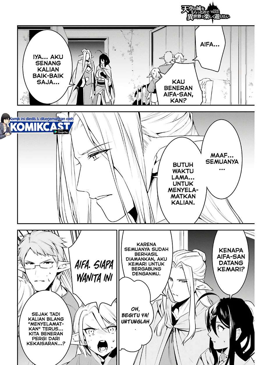 Tenkuu no Shiro o Moratta no de Isekai de Tanoshiku Asobitai Chapter 19 - halaman 16