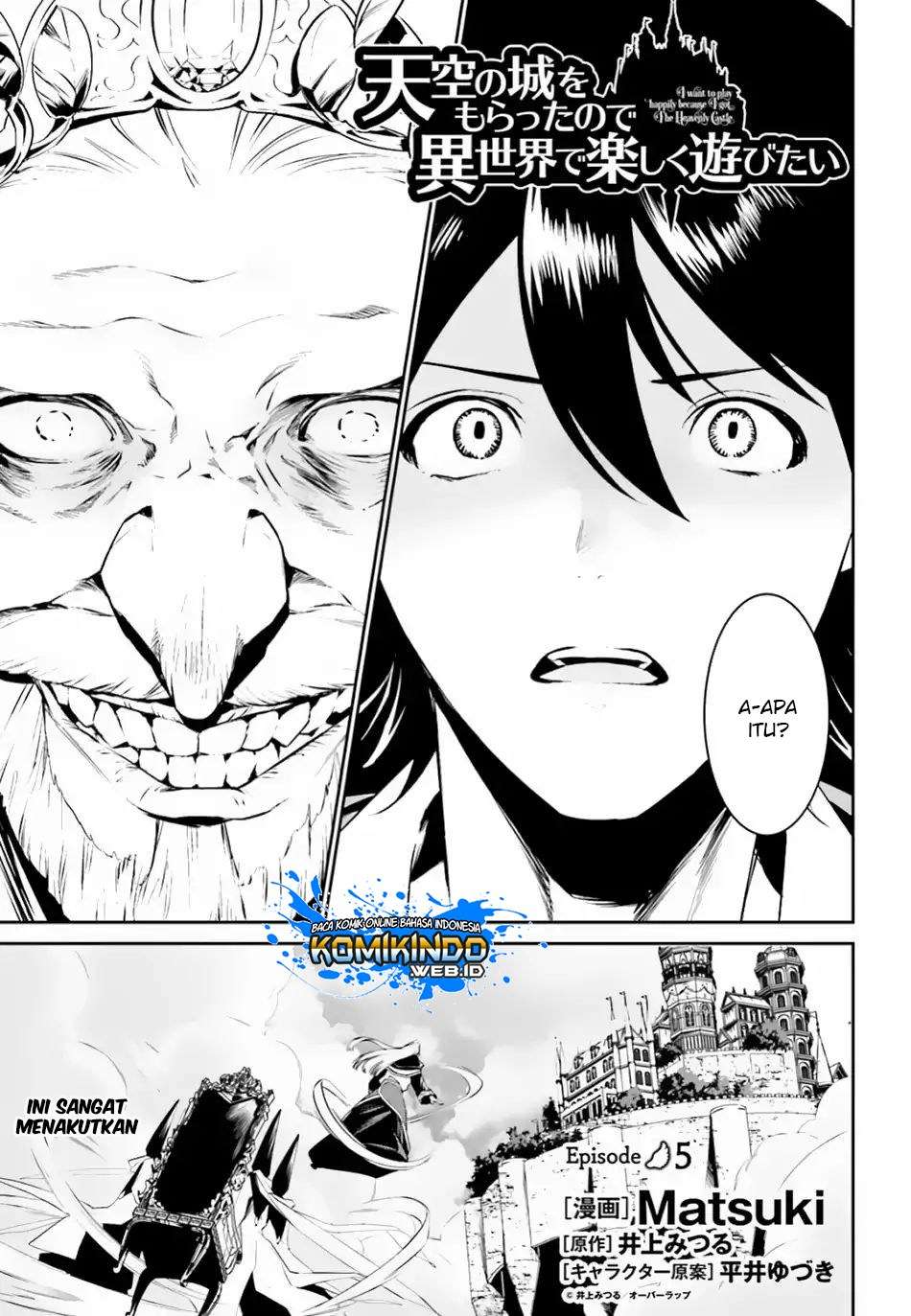 Tenkuu no Shiro o Moratta no de Isekai de Tanoshiku Asobitai Chapter 5 - halaman 2