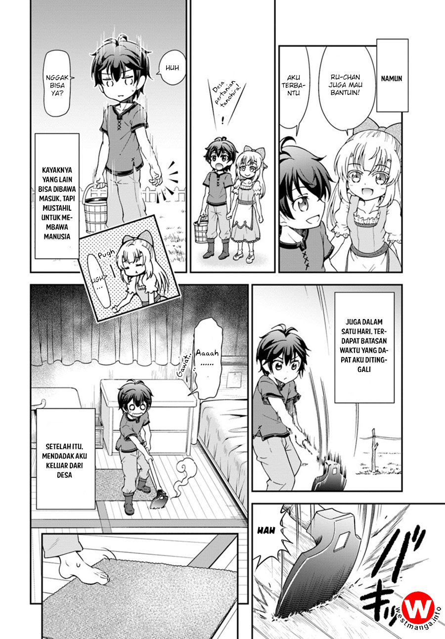 Tenohira Kaitaku Mura de Isekai Kenkokuki: Fueteku Yome-tachi to Nonbiri Mujintou Life Chapter 2 - halaman 7