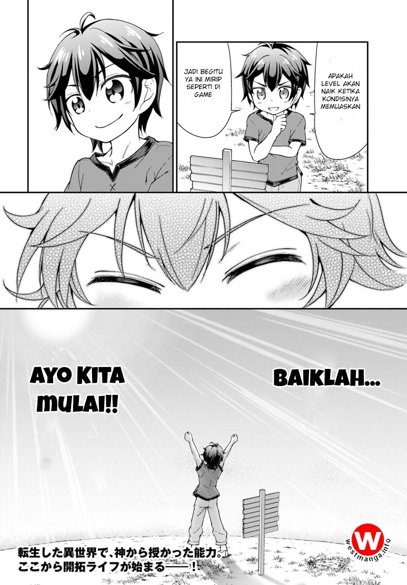 Tenohira Kaitaku Mura de Isekai Kenkokuki: Fueteku Yome-tachi to Nonbiri Mujintou Life (fix) Chapter 1 - halaman 30