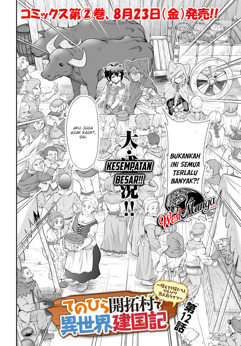 Tenohira Kaitaku Mura de Isekai Kenkokuki: Fueteku Yome-tachi to Nonbiri Mujintou Life (fix) Chapter 12 - halaman 4