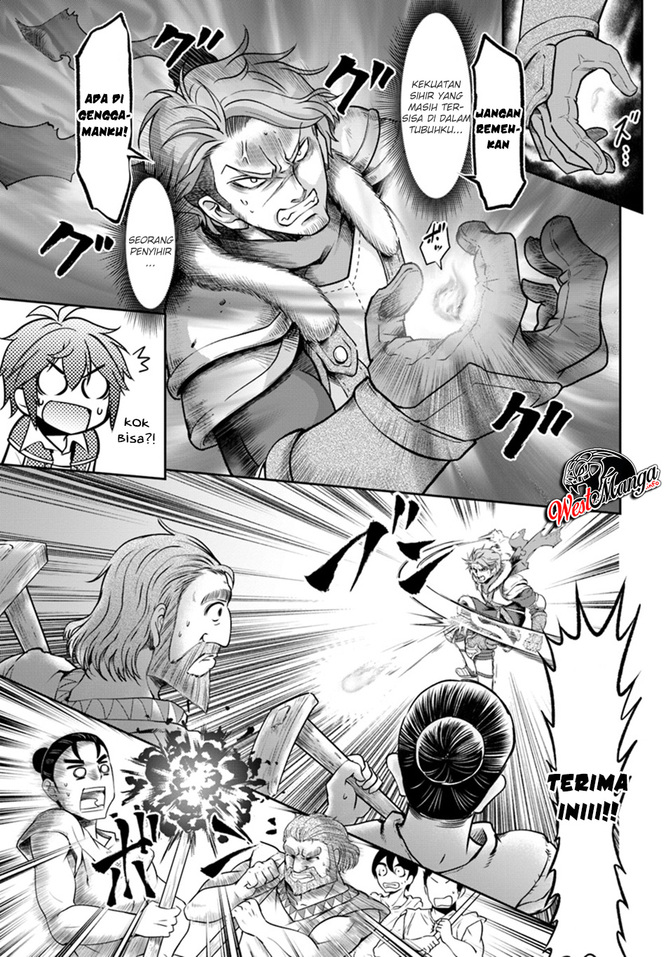Tenohira Kaitaku Mura de Isekai Kenkokuki: Fueteku Yome-tachi to Nonbiri Mujintou Life (fix) Chapter 16 - halaman 9