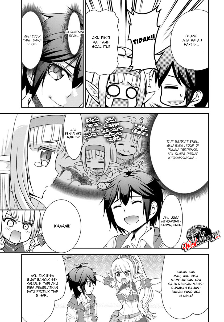 Tenohira Kaitaku Mura de Isekai Kenkokuki: Fueteku Yome-tachi to Nonbiri Mujintou Life (fix) Chapter 17 - halaman 22