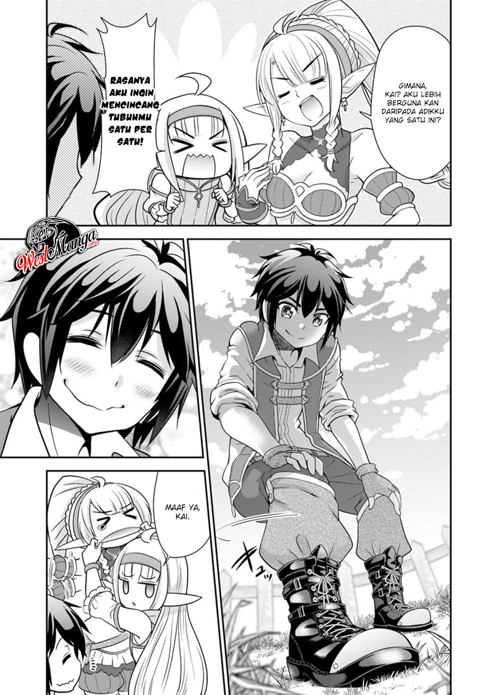 Tenohira Kaitaku Mura de Isekai Kenkokuki: Fueteku Yome-tachi to Nonbiri Mujintou Life (fix) Chapter 17 - halaman 28