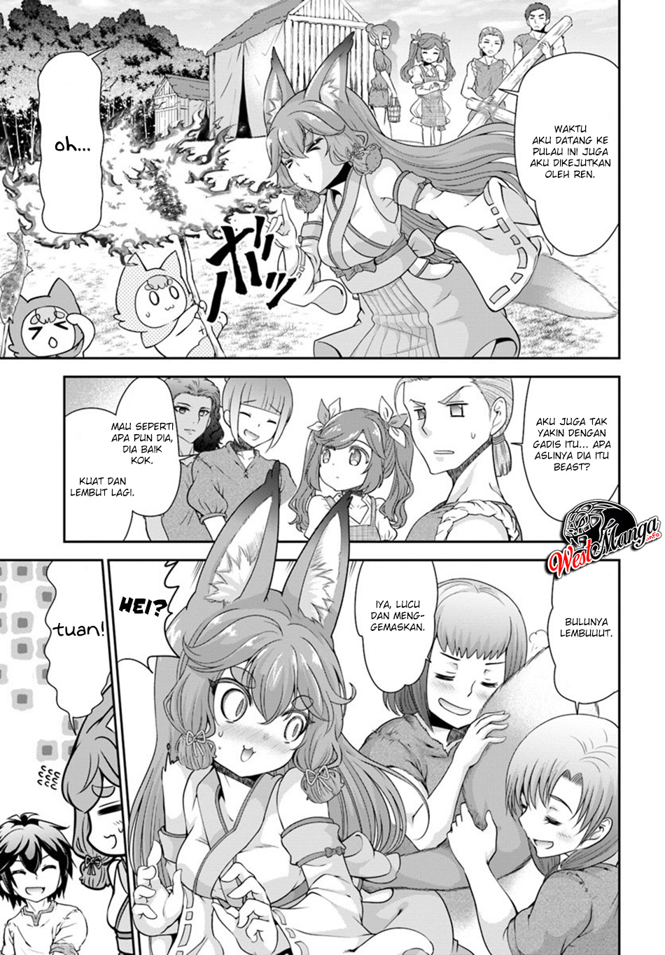 Tenohira Kaitaku Mura de Isekai Kenkokuki: Fueteku Yome-tachi to Nonbiri Mujintou Life (fix) Chapter 17 - halaman 5