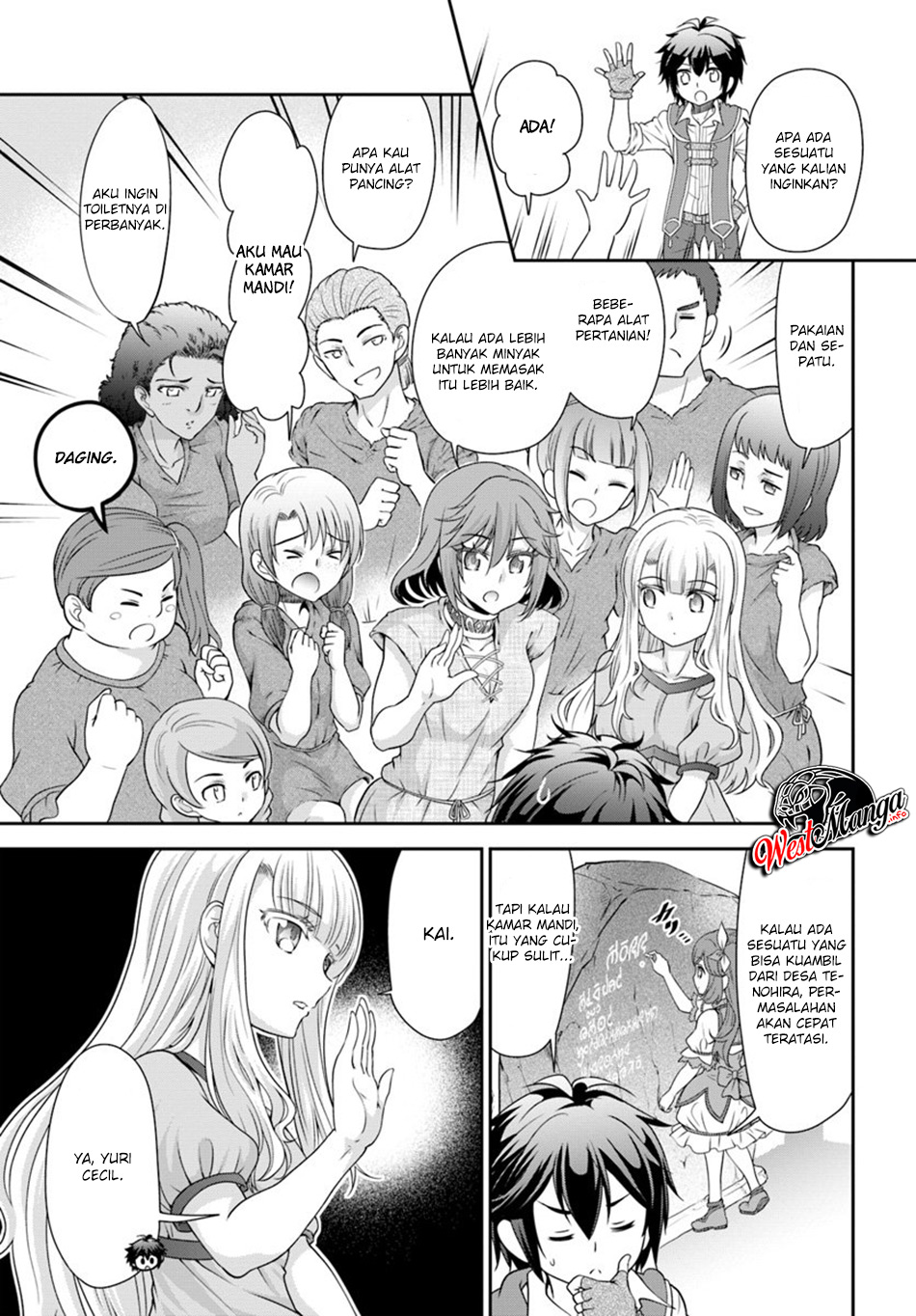 Tenohira Kaitaku Mura de Isekai Kenkokuki: Fueteku Yome-tachi to Nonbiri Mujintou Life (fix) Chapter 17 - halaman 7