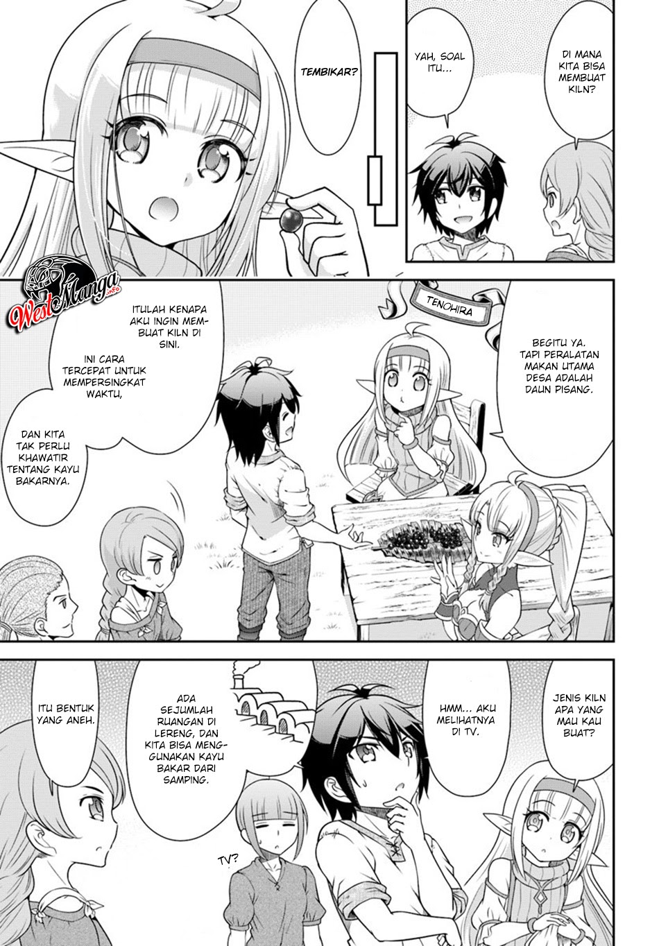 Tenohira Kaitaku Mura de Isekai Kenkokuki: Fueteku Yome-tachi to Nonbiri Mujintou Life (fix) Chapter 18 - halaman 11