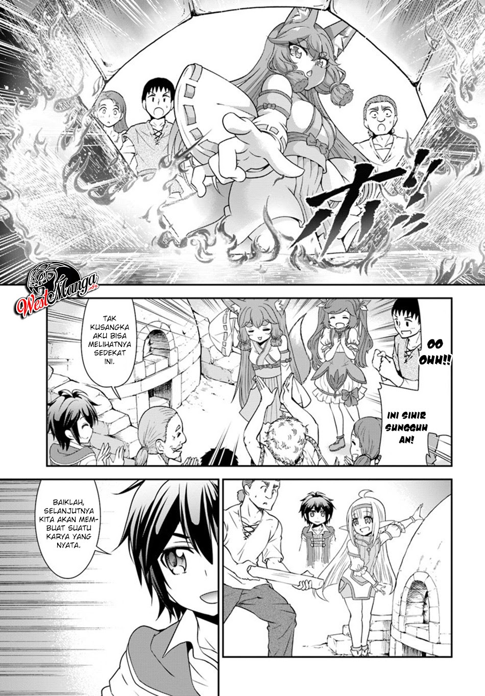 Tenohira Kaitaku Mura de Isekai Kenkokuki: Fueteku Yome-tachi to Nonbiri Mujintou Life (fix) Chapter 18 - halaman 22