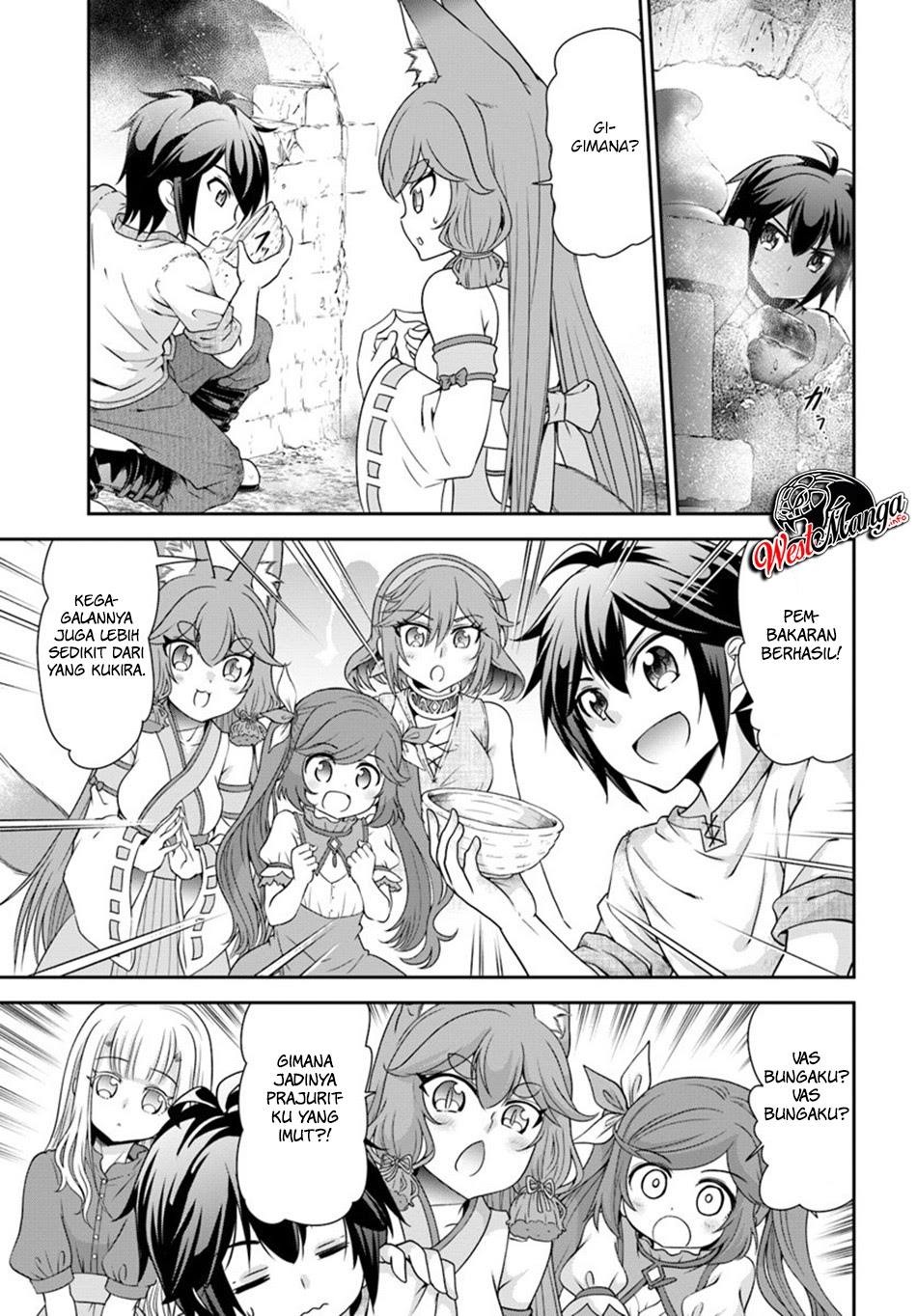 Tenohira Kaitaku Mura de Isekai Kenkokuki: Fueteku Yome-tachi to Nonbiri Mujintou Life (fix) Chapter 18 - halaman 28