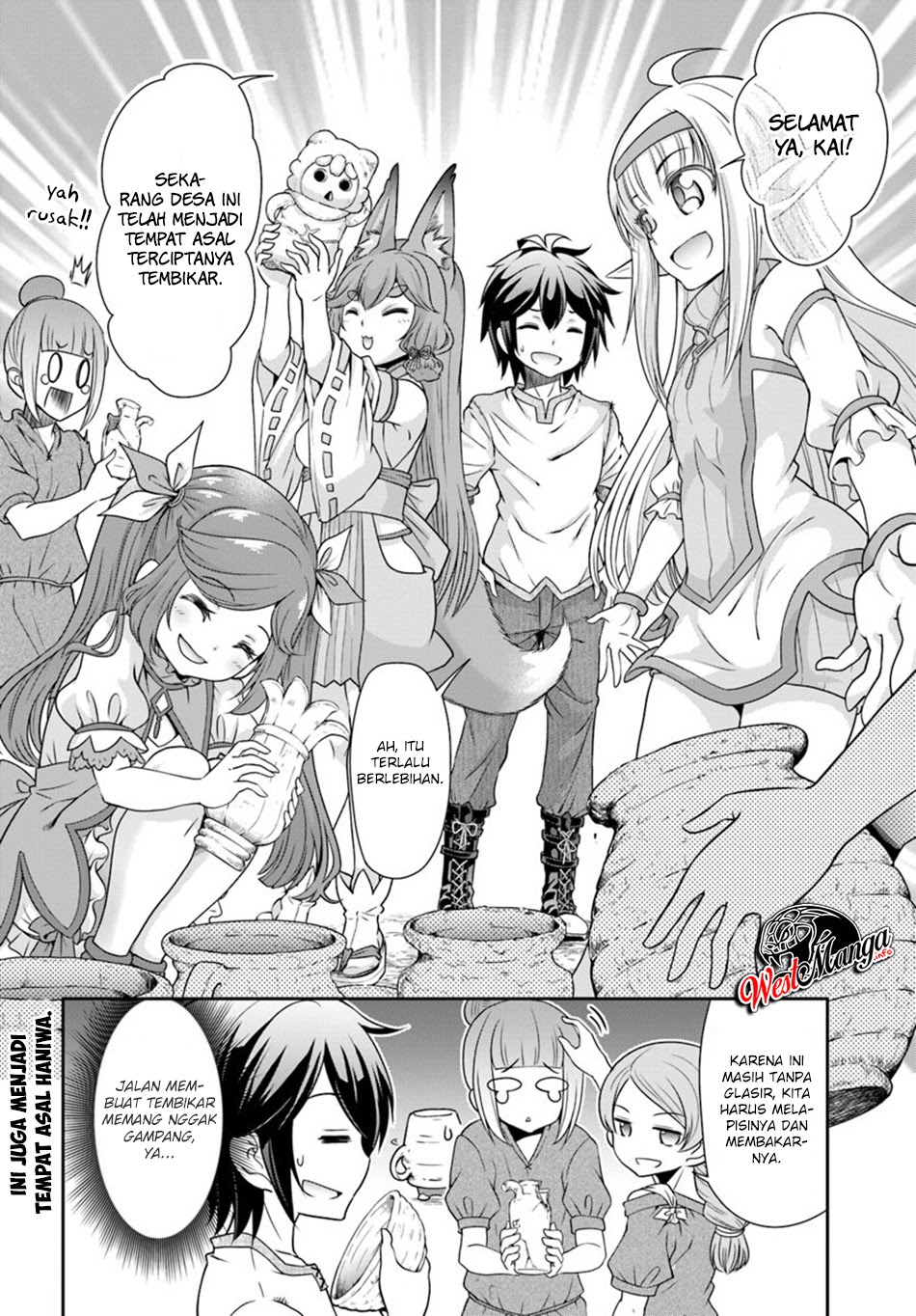 Tenohira Kaitaku Mura de Isekai Kenkokuki: Fueteku Yome-tachi to Nonbiri Mujintou Life (fix) Chapter 18 - halaman 29