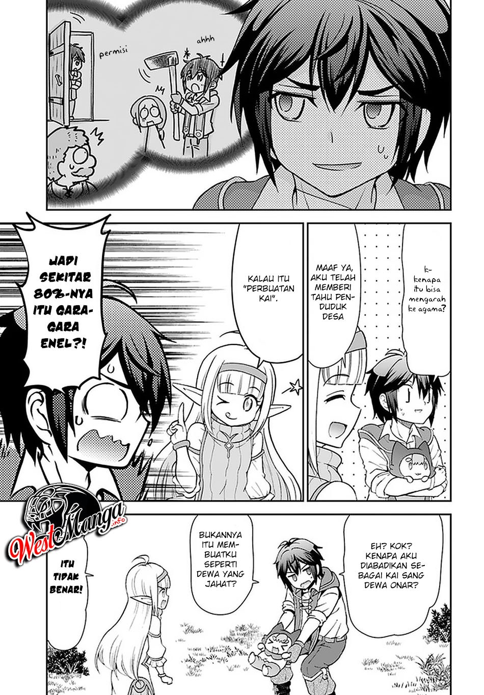 Tenohira Kaitaku Mura de Isekai Kenkokuki: Fueteku Yome-tachi to Nonbiri Mujintou Life (fix) Chapter 23 - halaman 9