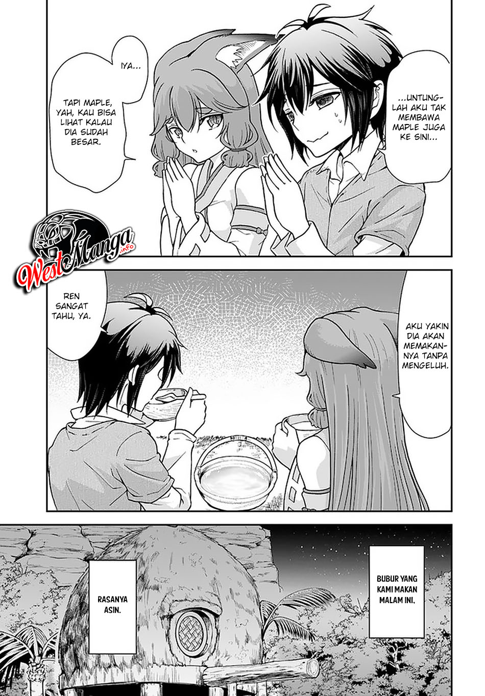 Tenohira Kaitaku Mura de Isekai Kenkokuki: Fueteku Yome-tachi to Nonbiri Mujintou Life (fix) Chapter 26 - halaman 13