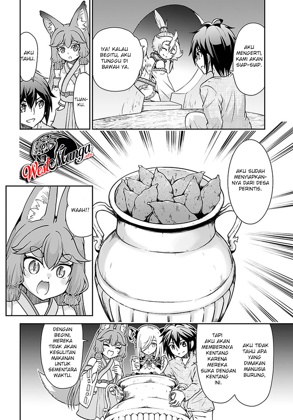 Tenohira Kaitaku Mura de Isekai Kenkokuki: Fueteku Yome-tachi to Nonbiri Mujintou Life (fix) Chapter 26 - halaman 17