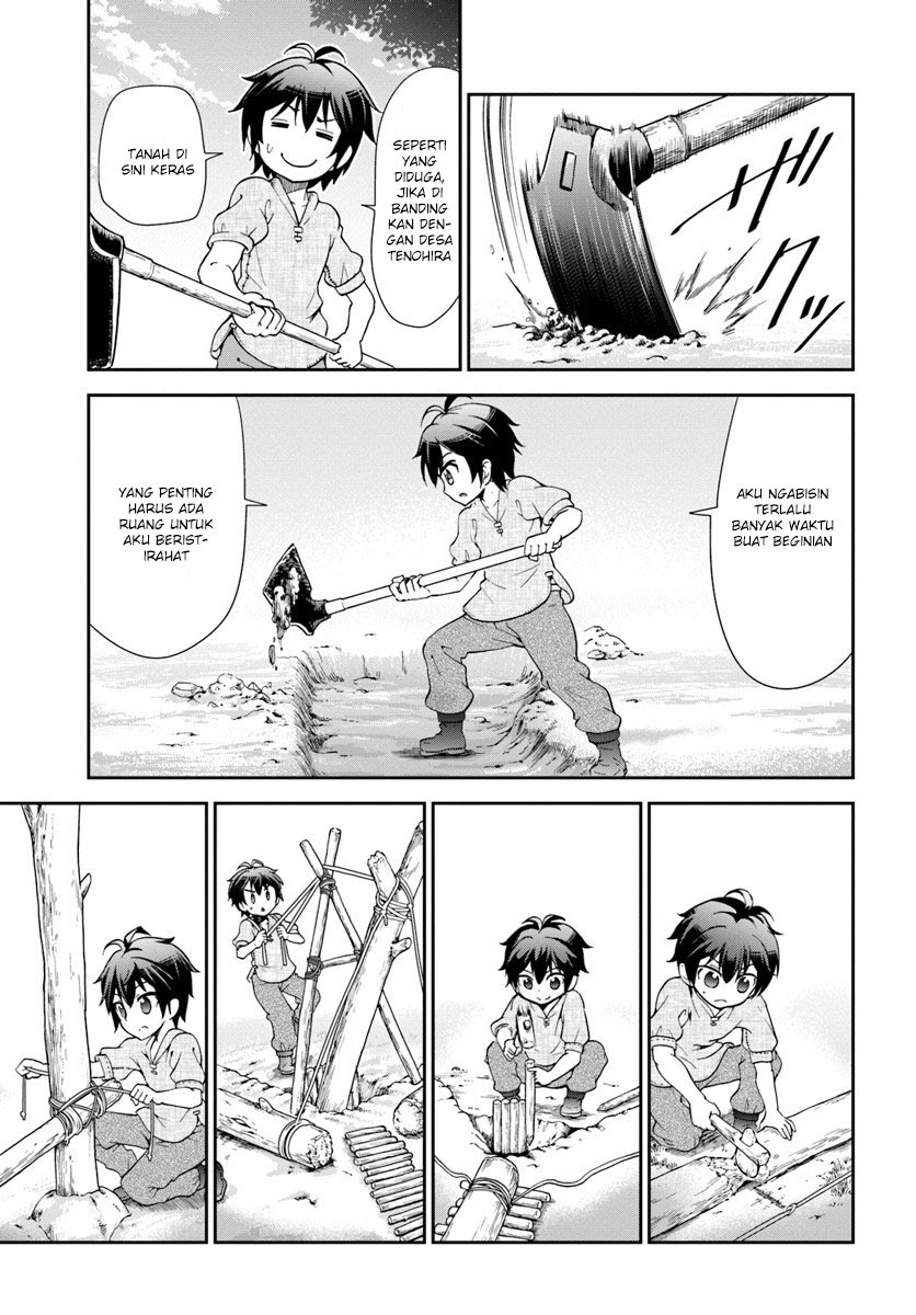 Tenohira Kaitaku Mura de Isekai Kenkokuki: Fueteku Yome-tachi to Nonbiri Mujintou Life (fix) Chapter 3 - halaman 5