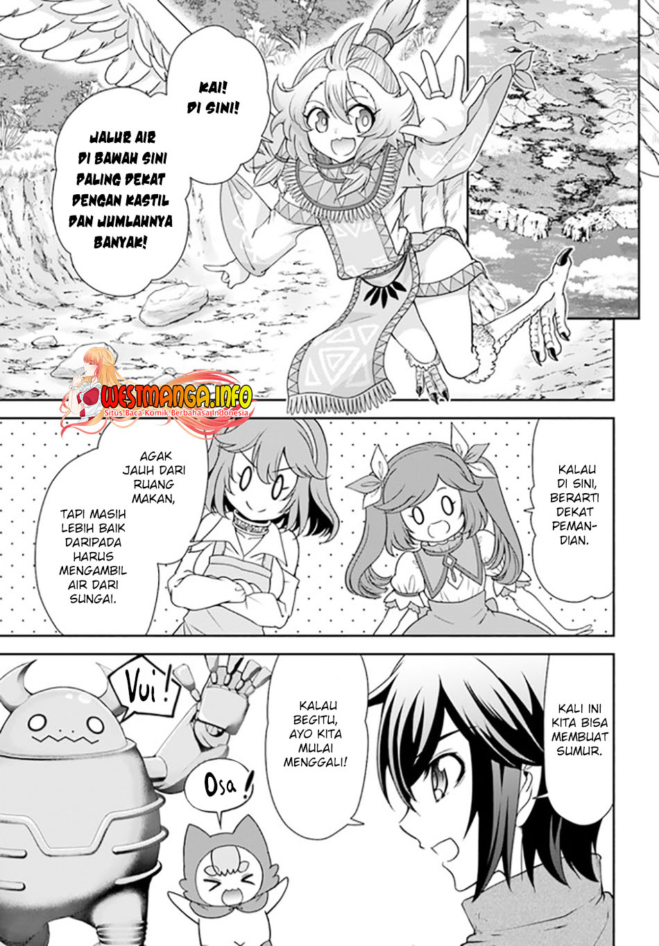 Tenohira Kaitaku Mura de Isekai Kenkokuki: Fueteku Yome-tachi to Nonbiri Mujintou Life (fix) Chapter 33 - halaman 2