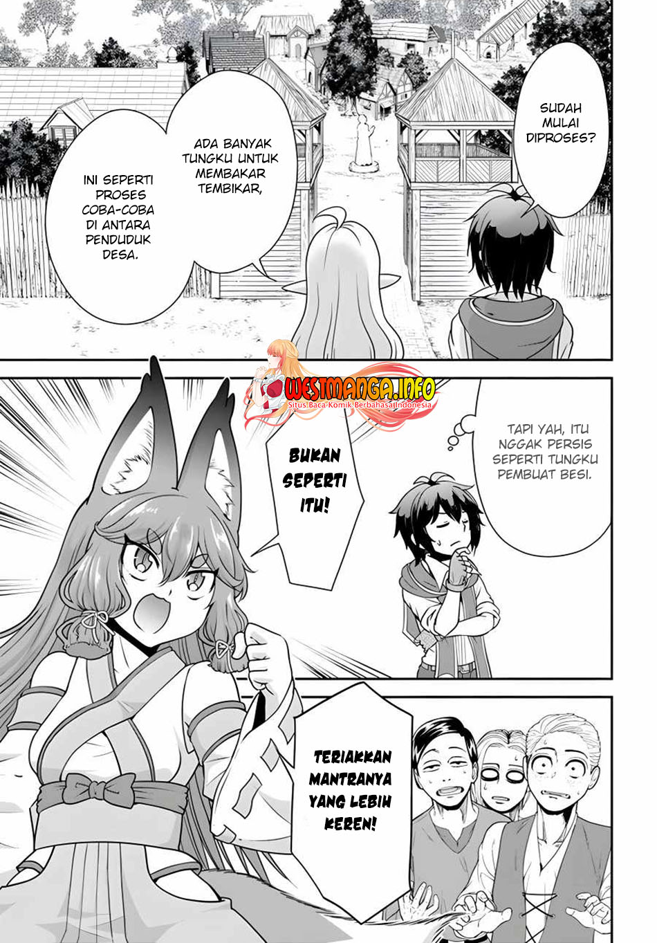 Tenohira Kaitaku Mura de Isekai Kenkokuki: Fueteku Yome-tachi to Nonbiri Mujintou Life (fix) Chapter 34 - halaman 13