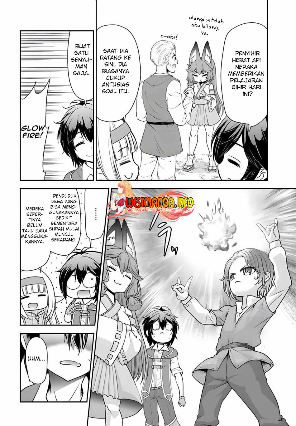 Tenohira Kaitaku Mura de Isekai Kenkokuki: Fueteku Yome-tachi to Nonbiri Mujintou Life (fix) Chapter 34 - halaman 14