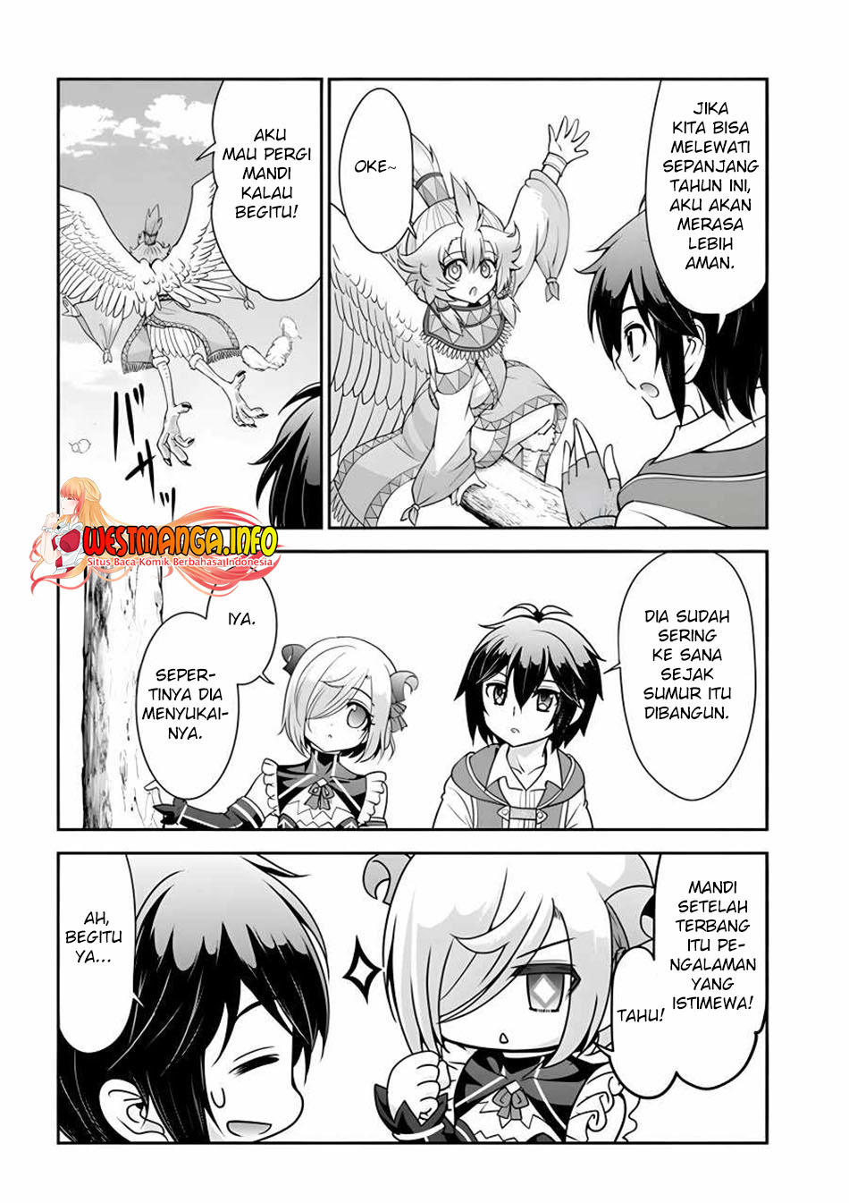 Tenohira Kaitaku Mura de Isekai Kenkokuki: Fueteku Yome-tachi to Nonbiri Mujintou Life (fix) Chapter 34 - halaman 8