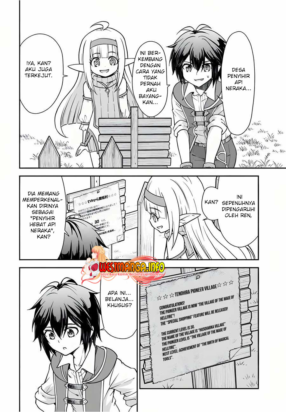 Tenohira Kaitaku Mura de Isekai Kenkokuki: Fueteku Yome-tachi to Nonbiri Mujintou Life (fix) Chapter 35 - halaman 4