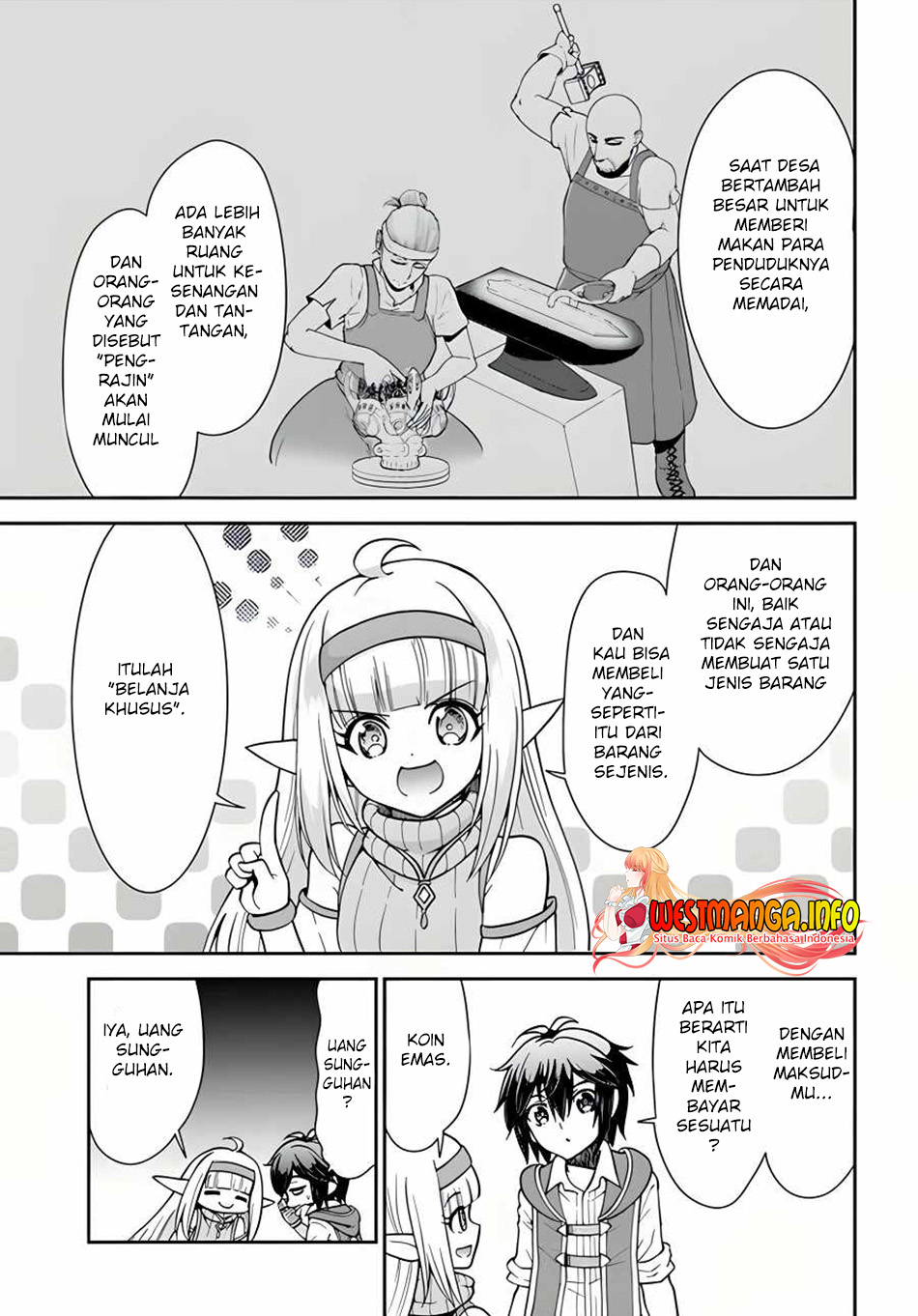 Tenohira Kaitaku Mura de Isekai Kenkokuki: Fueteku Yome-tachi to Nonbiri Mujintou Life (fix) Chapter 35 - halaman 5