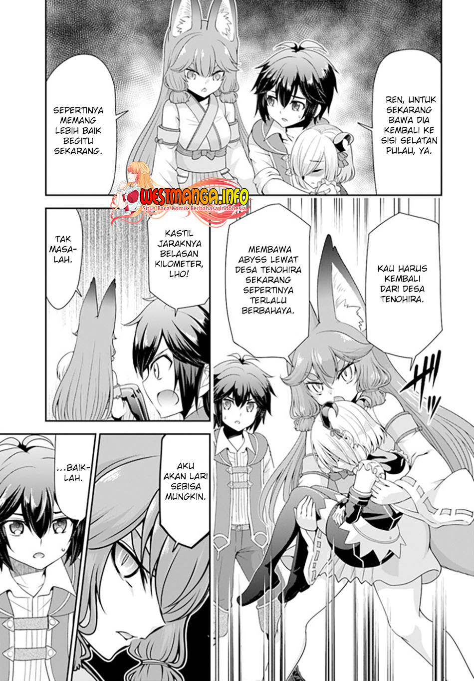 Tenohira Kaitaku Mura de Isekai Kenkokuki: Fueteku Yome-tachi to Nonbiri Mujintou Life (fix) Chapter 36 - halaman 7