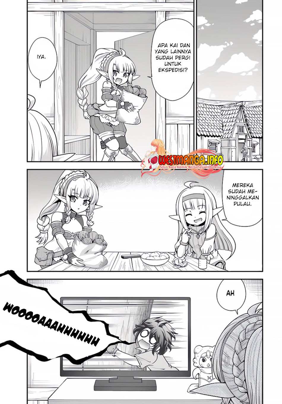 Tenohira Kaitaku Mura de Isekai Kenkokuki: Fueteku Yome-tachi to Nonbiri Mujintou Life (fix) Chapter 38 - halaman 2