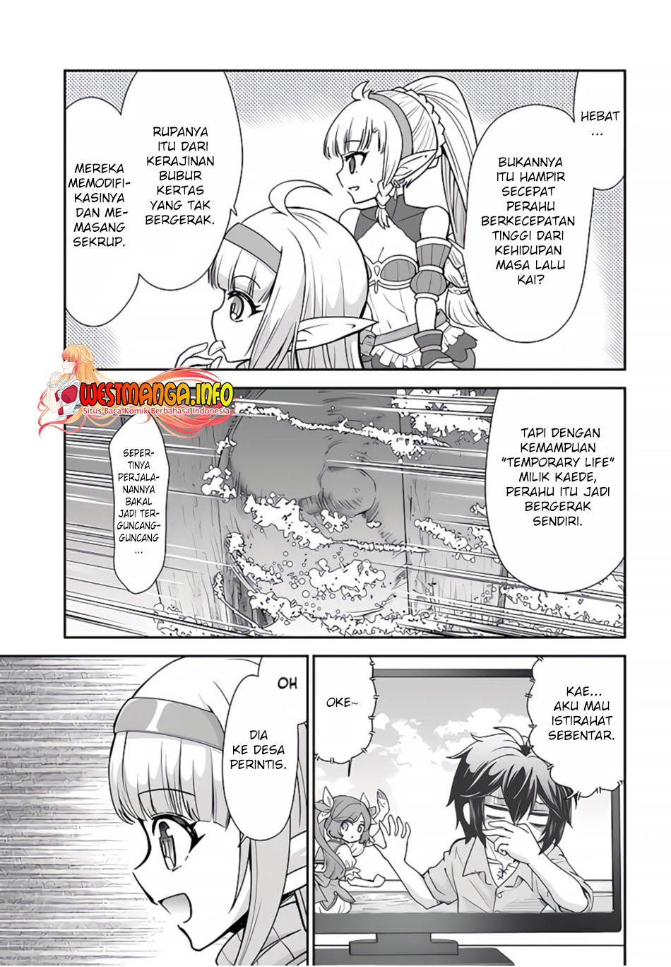 Tenohira Kaitaku Mura de Isekai Kenkokuki: Fueteku Yome-tachi to Nonbiri Mujintou Life (fix) Chapter 38 - halaman 5