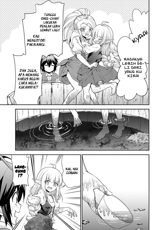 Tenohira Kaitaku Mura de Isekai Kenkokuki: Fueteku Yome-tachi to Nonbiri Mujintou Life (fix) Chapter 45 - halaman 9