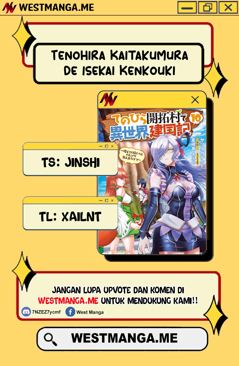 Tenohira Kaitaku Mura de Isekai Kenkokuki: Fueteku Yome-tachi to Nonbiri Mujintou Life (fix) Chapter 63 - halaman 3